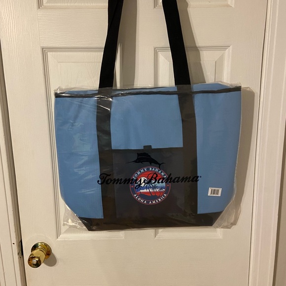 Tommy Bahama Other - Tommy Bahama Blue and Black Insulated cooler Bag